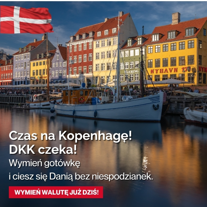 Korona duńska DKK dostępna od ręki! Korona duńska DKK dostępna od ręki!