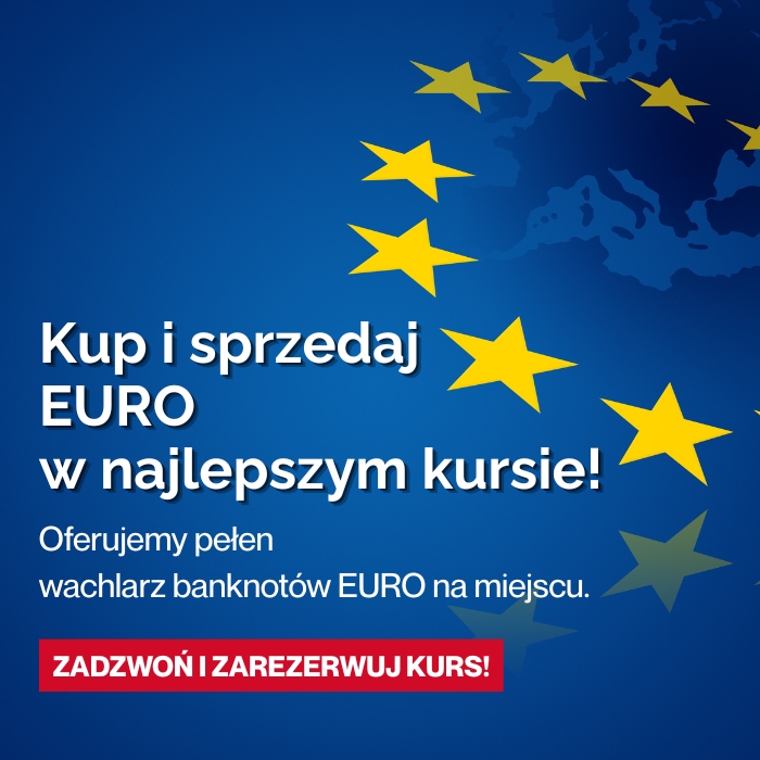 EURO w najlepszym kursie! EURO w najlepszym kursie!