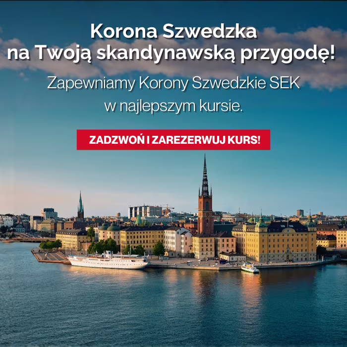 Korona szwedzka SEK najlepszy kurs