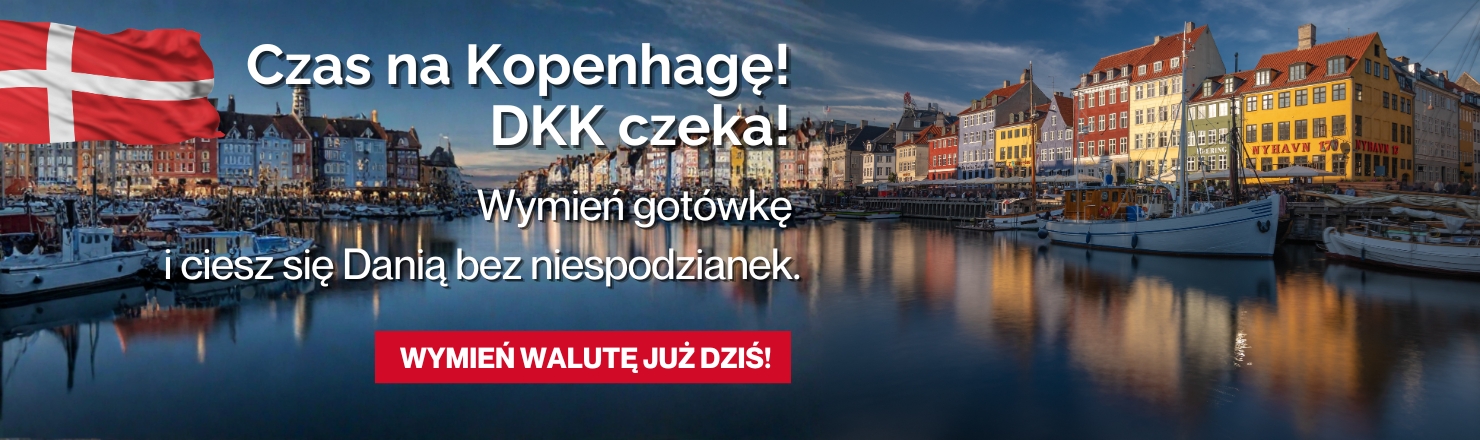 Korona duńska DKK dostępna od ręki! Korona duńska DKK dostępna od ręki!
