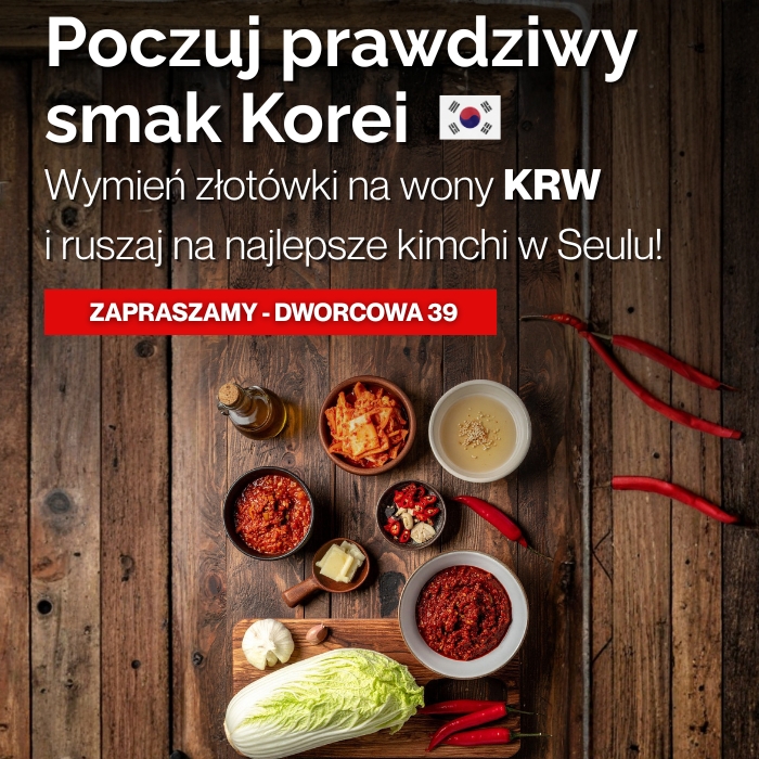 Poczuj prawdziwy smak Korei - won koreański Poczuj prawdziwy smak Korei - won koreański
