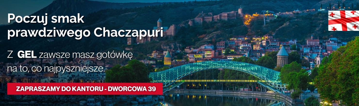 Lari gruzińskie GEL - najlepszy kurs kantor Cent Bydgoszcz Lari gruzińskie GEL - najlepszy kurs kantor Cent Bydgoszcz