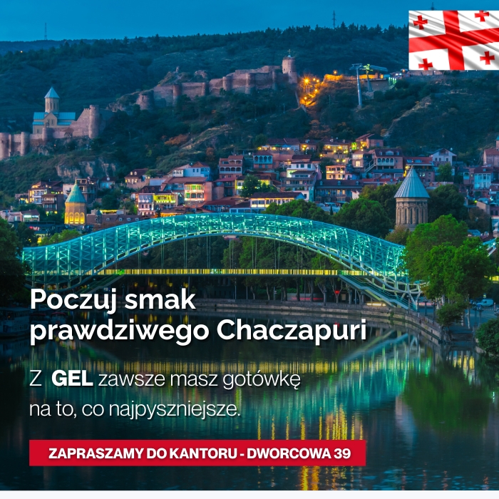 Lari gruzińskie GEL - najlepszy kurs kantor Cent Bydgoszcz Lari gruzińskie GEL - najlepszy kurs kantor Cent Bydgoszcz
