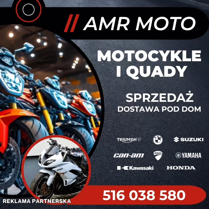 AMR MOTO - sprzedaż motocykli z dostawą pod dom! AMR MOTO - sprzedaż motocykli z dostawą pod dom!