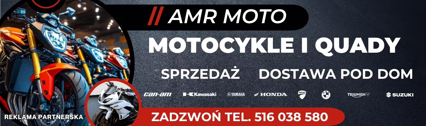 AMR MOTO - sprzedaż motocykli z dostawą pod dom! AMR MOTO - sprzedaż motocykli z dostawą pod dom!